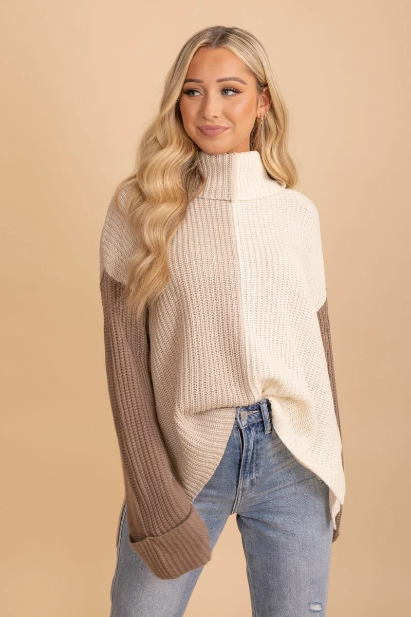 Budget π Blu Pepper Good Things Unfolding Color Block Sweater π 3 Budget π Blu Pepper Good Things Unfolding Color Block Sweater π