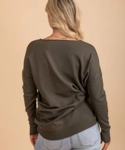 Best Pirce 🔔 Zenana Live In The Moment V-Neck Sweater 🥰 -Outerwear Sales 1 f0f24ccf 5476 4a64 862c a9e23c973cd9 5000x