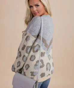 Budget 🧨 Andree Too Wild Animal Print Pullover Sweater 🎁 -Outerwear Sales 2 8c01f17b 9d87 425f b062 ef30131933dc 5000x