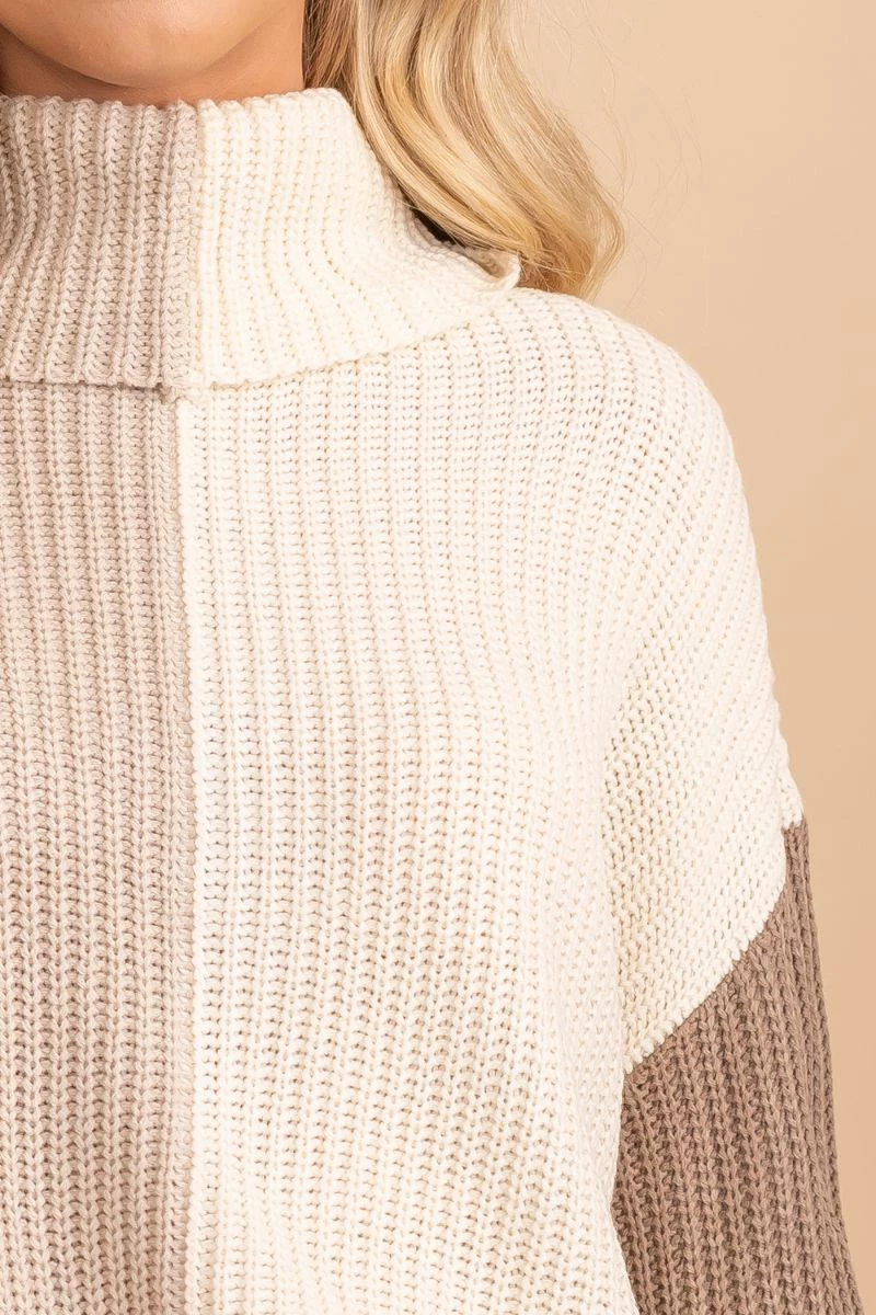 Budget π Blu Pepper Good Things Unfolding Color Block Sweater π 5 Budget π Blu Pepper Good Things Unfolding Color Block Sweater π - Image 3