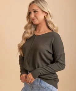 Best Pirce 🔔 Zenana Live In The Moment V-Neck Sweater 🥰 -Outerwear Sales 2 ee078279 06af 458f b755 50f1b76d0a5b 5000x