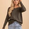 Best Pirce 🔔 Zenana Live In The Moment V-Neck Sweater 🥰 -Outerwear Sales 3 11d248db 6d87 46f4 bdfc 888005007392 5000x