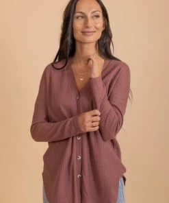 Buy ⌛ La Miel Keep It Light Waffle Knit Cardigan 👍