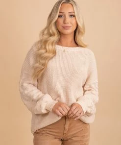 Buy ✨ Miracle Life Is A Gift Bubble Sleeve Sweater ⌛