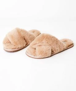 Flash Sale 🎁 Bonnibel FUR THE DREAMERS SLIPPER - Camel ⭐ -Outerwear Sales 5903153 2S8A3228 min 5000x scaled