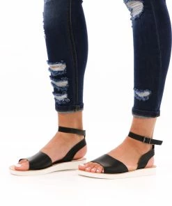 Best Pirce 😀 Forever LONG TIME NO SEA 🩴 SANDAL - Black 🔥