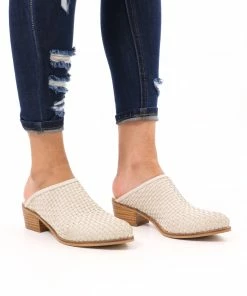 Promo 🎁 VOLATILE The Woven One Mule - Ice ❤️ -Outerwear Sales 5903711 thewovenonevolatileicemule 5000x scaled