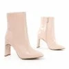 Outlet ⌛ Qupid AND YOUR POINT IS Ankle Bootie - Bone Patent 😉 -Outerwear Sales 5931048 andyourpointisbonepatentanklebootie 5000x