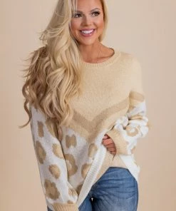 Budget 🧨 Andree Too Wild Animal Print Pullover Sweater 🎁 -Outerwear Sales 5 bf631a2c f767 42f1 83db 634eab5326d6 5000x