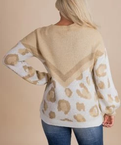 Budget 🧨 Andree Too Wild Animal Print Pullover Sweater 🎁 -Outerwear Sales 6 d6b75bbd 7603 43e1 818f b34874e6fc47 5000x