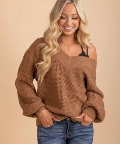 Buy ⭐ Zenana Worth ⌚ Watching Knit Sweater ⌛