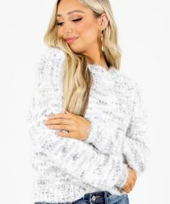 Promo 🌟 Bella Ella Boutique Catch Feels Marble Sweater 😉 -Outerwear Sales Catch Feels Front 2 5000x