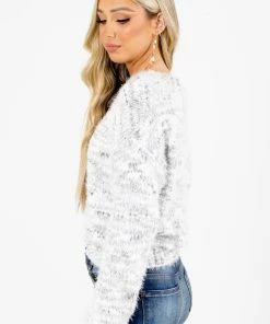 Promo 🌟 Bella Ella Boutique Catch Feels Marble Sweater 😉 -Outerwear Sales Catch Feels Side 5000x