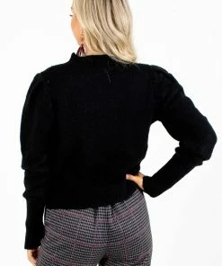 Top 10 🥰 Love Tree / Style Melody Caught My Eye Knit Sweater 💯 -Outerwear Sales Caught My Eye Black Sweater Back 5000x