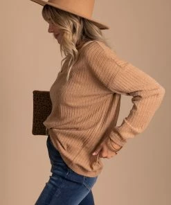 Best Pirce 🧨 Wholesale Fashion Trends Cute And Cozy Turtleneck Sweater - Brown 🥰 -Outerwear Sales CuteandCozySide 5000x