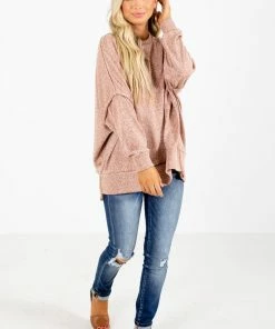 Flash Sale 😀 Zenana She's So Cute Pocket Sweater 💯 -Outerwear Sales She s So Cute Pocket Sweater Full Front 5000x