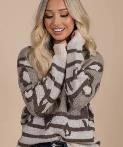 Best reviews of 💯 Be Cool Tamed By You Leopard Striped Sweater - Brown 🎁 -Outerwear Sales another 42a6e39e 1994 4065 861a 08c5b76de1ac 5000x