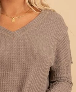 Wholesale 🧨 Very J Anything Goes Oversized Sweater 🔔 -Outerwear Sales browndetail 5000x