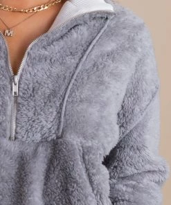Cheapest 🤩 Kay Fashion Cozy Morning Fleece Pullover 🌟 -Outerwear Sales detai 5000x