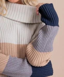 Coupon 😉 Wholesale Fashion Trends Me Plus You Striped Cowl Neck Sweater - Gray ⌛ -Outerwear Sales detail 04c01e59 d22a 4fbe 9295 24b11385119e 5000x