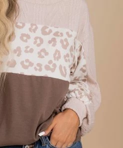 Top 10 🔔 Macaron Falling Forever Animal Print Sweater - Light Brown 🔥 -Outerwear Sales detail 2f754602 512b 4d8b a431 c11e349d41c8 5000x