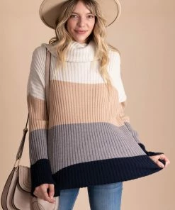 Coupon 😉 Wholesale Fashion Trends Me Plus You Striped Cowl Neck Sweater - Gray ⌛ -Outerwear Sales front 5c8a5672 205f 4f95 9016 ce6e07b15caf 5000x