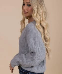 Discount 🤩 Love Tree / Style Melody Warm By The Fire Knit Sweater 👍 -Outerwear Sales gray side 12e6576a 1f0a 41b2 8845 81729052cc31 5000x