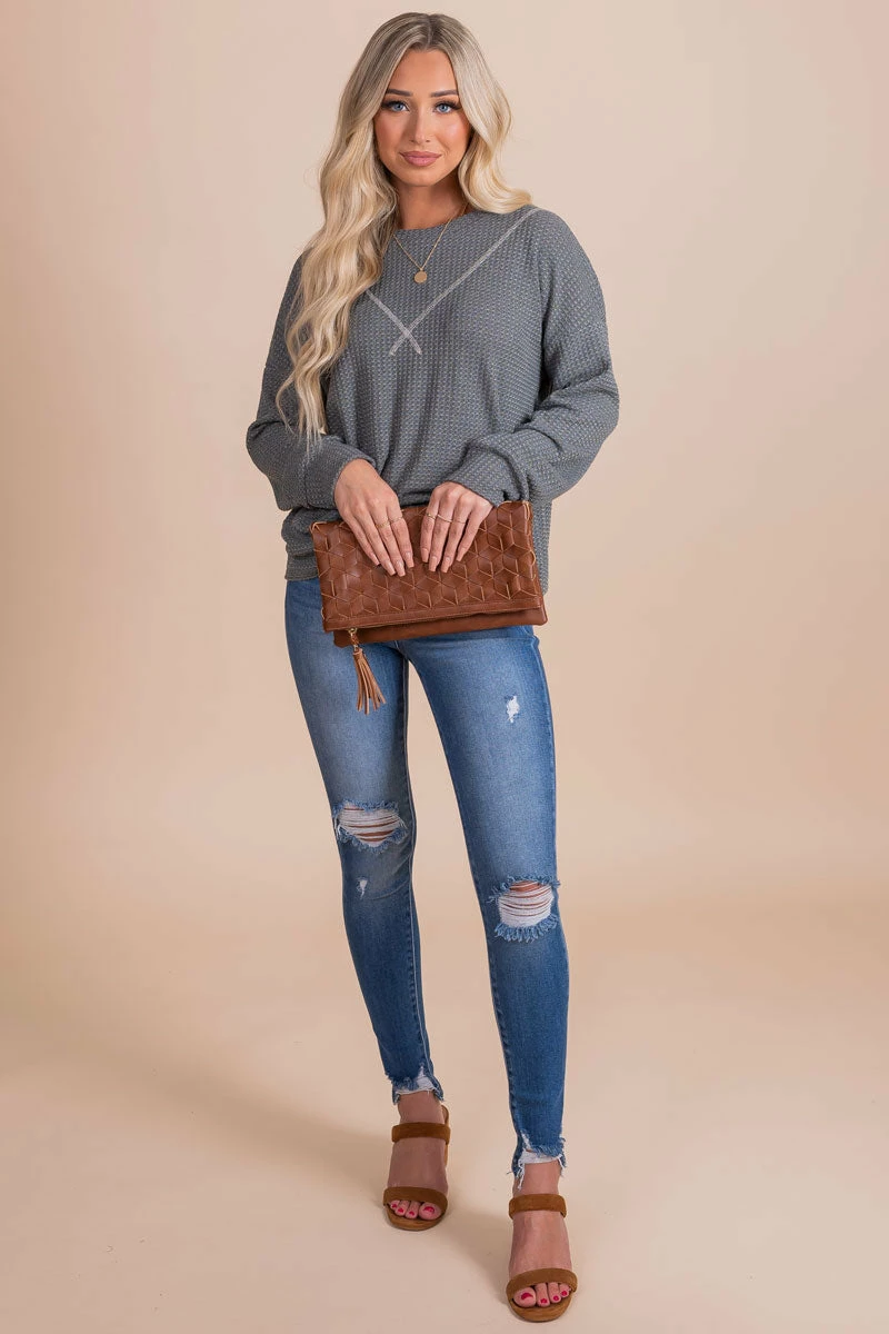 Deals π 7th Ray Road To Home Waffle Knit Sweater π― 6 Deals π 7th Ray Road To Home Waffle Knit Sweater π― - Image 4