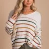 Best Pirce 😍 Kay Fashion Strike A Pose Striped Long Sleeve Top - Off White 😀 -Outerwear Sales main 330c0253 34c4 4e9e 81c0 e6903c61b656 5000x