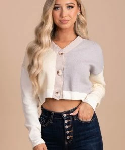 Best reviews of 🔥 Papermoon Once Upon A Time Color Block Cardigan 👏