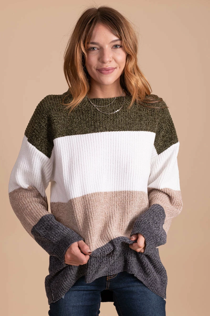 Best Pirce π Bibi Strike A Deal Knit Pullover Sweater - Green β€οΈ 3 Best Pirce π Bibi Strike A Deal Knit Pullover Sweater - Green β€οΈ