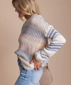 New 🔥 Sweaterland Signature Look Striped Knit Sweater 🔥 -Outerwear Sales side 57e92b4a 1a38 4067 a1da 6c49b597d225 5000x