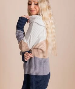 Coupon 😉 Wholesale Fashion Trends Me Plus You Striped Cowl Neck Sweater - Gray ⌛ -Outerwear Sales side fa3e0d6e 7ea5 41f8 8a51 228b804ff527 5000x