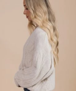 Discount 🤩 Love Tree / Style Melody Warm By The Fire Knit Sweater 👍 -Outerwear Sales white side b578684f e737 4191 baac 4cad014166be 5000x