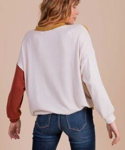 Hot Sale 😉 Reborn J Be Loud Color Block Sweater ❤️ -Outerwear Sales yellow back 44907cd1 3ff9 4867 8c51 82ac9636b470 5000x